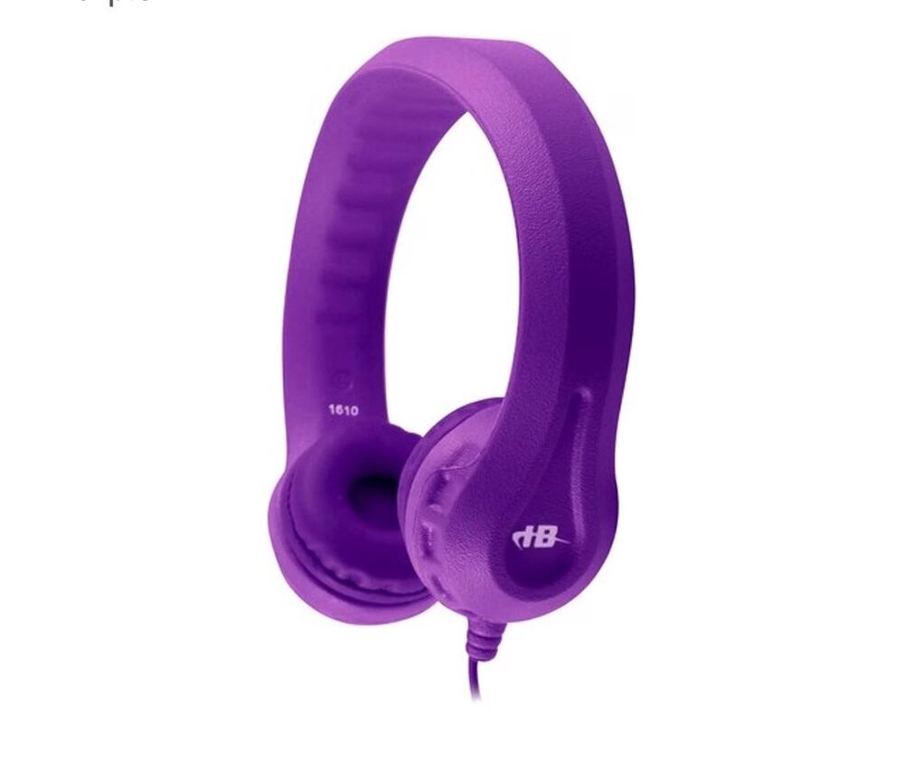 HamiltonBuhl Flex‑Phones Kids Headphones Durable EVA Foam, Volume‑Limited 85 dB